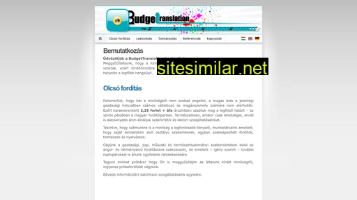 budgettranslation.hu alternative sites