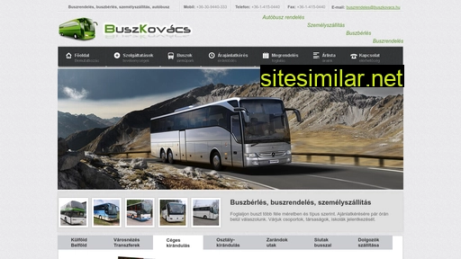 buszkovacs.hu alternative sites