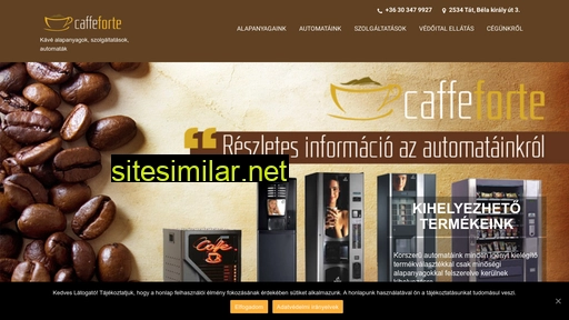 caffeforte.hu alternative sites