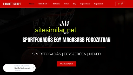 cambetsport.hu alternative sites