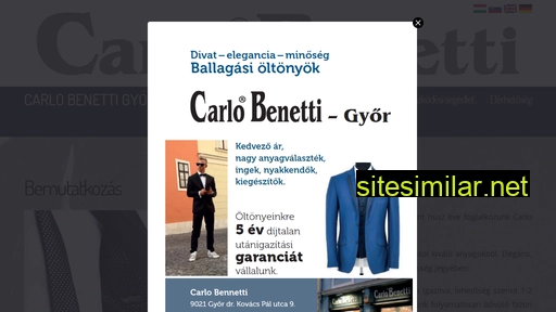 carlobenetti.hu alternative sites