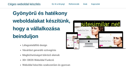 ceges-weboldal.hu alternative sites