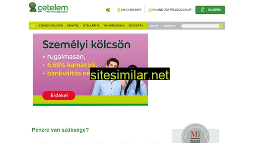 cetelem.hu alternative sites