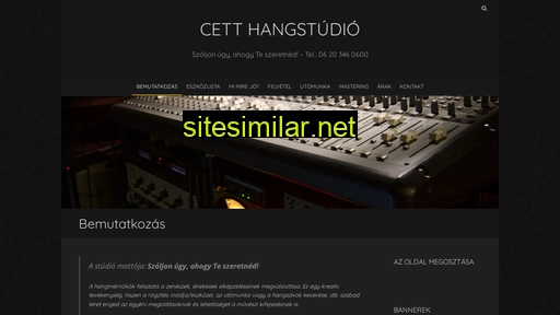 cetthangstudio.hu alternative sites