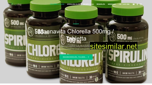 chlorella.shop.hu alternative sites