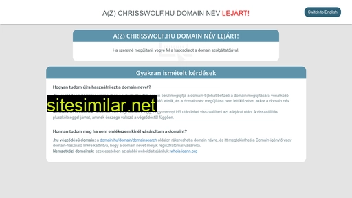 chrisswolf.hu alternative sites