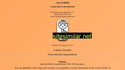 cilibabok.hu alternative sites