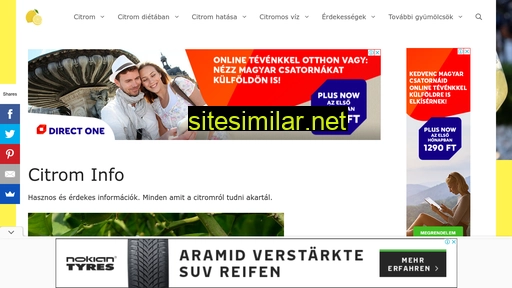 citrominfo.hu alternative sites