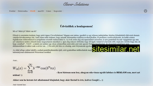 cleversolutions.hu alternative sites