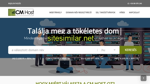 cmhost.hu alternative sites