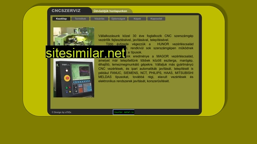 cncszerviz.hu alternative sites
