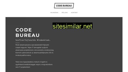codebureau.hu alternative sites