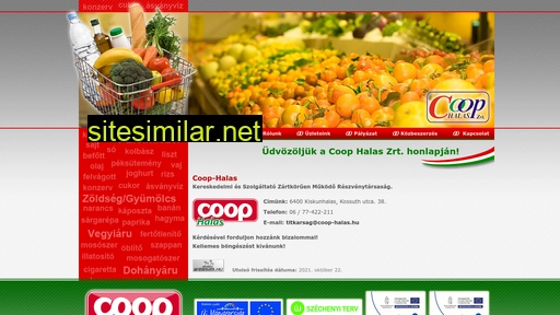 coop-halas.hu alternative sites
