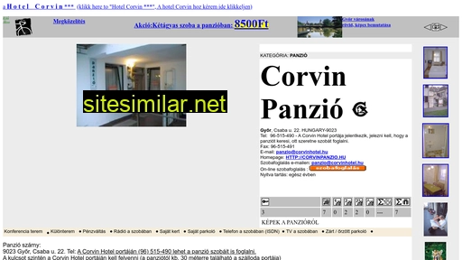 corvinpanzio.hu alternative sites