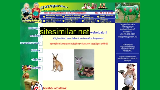 crazygarden.hu alternative sites
