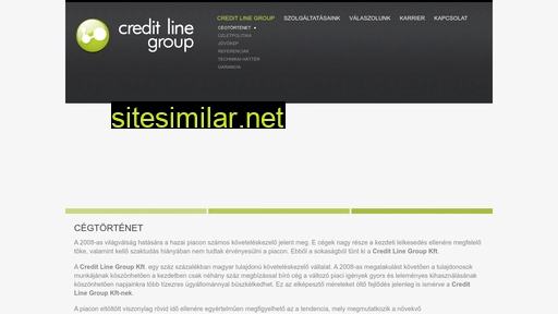 creditlinegroup.hu alternative sites