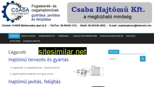 csabahajtomu.hu alternative sites