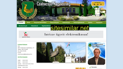 csabacsud.hu alternative sites