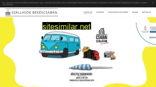 csabaiszallasok.hu alternative sites