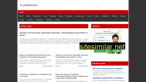 csaladeve.hu alternative sites
