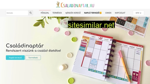 csaladinaptar.hu alternative sites