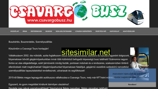 csavargotours.hu alternative sites