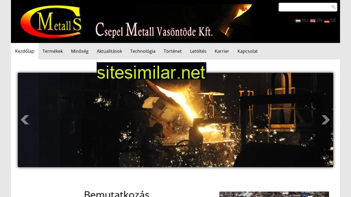 csepelmetall.hu alternative sites