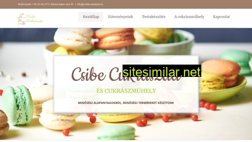 csibecukraszda.hu alternative sites