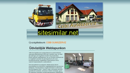 csibi-autoszerviz.hu alternative sites