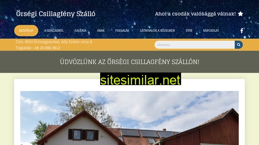 Csillagfenyszallo similar sites