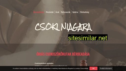csokiniagara.hu alternative sites