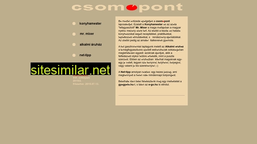 csomopont.hu alternative sites