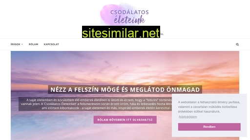 csodalatoseleteink.hu alternative sites
