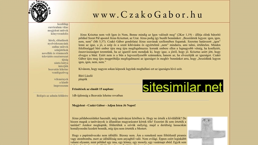 czakogabor.hu alternative sites
