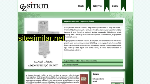 czsimon.hu alternative sites