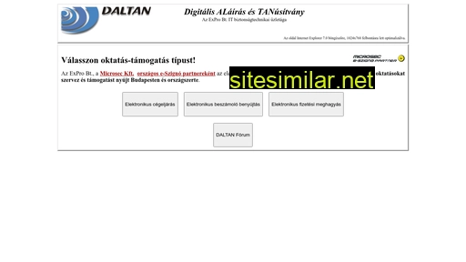 daltan.hu alternative sites