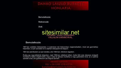 Dankolaszlo-burkolas similar sites