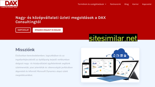 daxconsulting.hu alternative sites