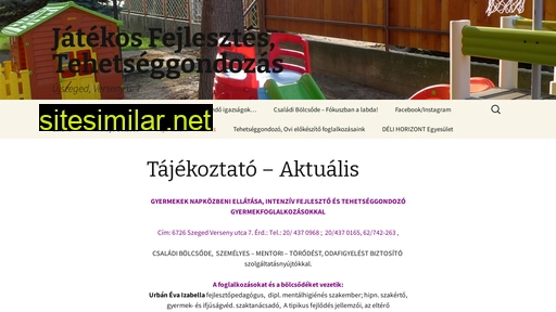 delihorizontcsaladinapkozi.hu alternative sites