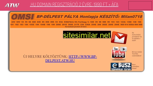 delpest-palya.atw.hu alternative sites