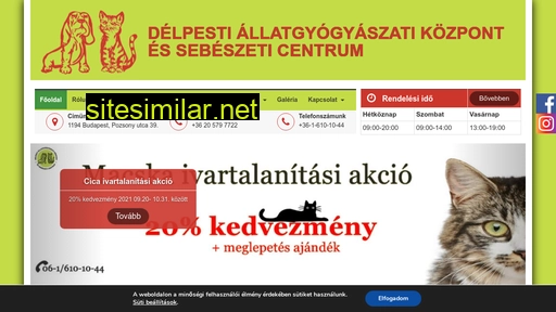 delpestiallatorvos.hu alternative sites