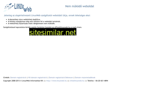 dematax.hu alternative sites