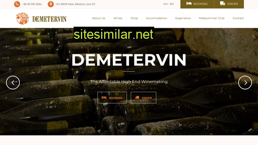 demetervin.hu alternative sites