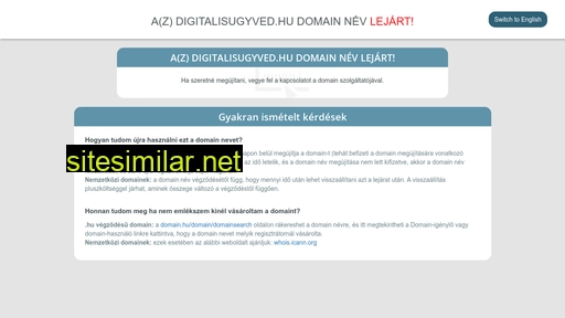 digitalisugyved.hu alternative sites