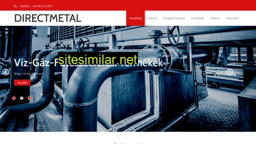 directmetal.hu alternative sites