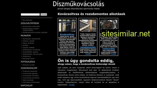 diszmukovacs.hu alternative sites