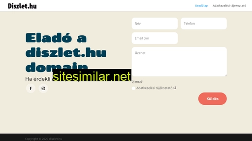 diszlet.hu alternative sites
