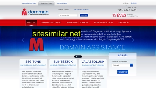 domman.hu alternative sites