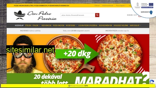 donpedropizza.hu alternative sites