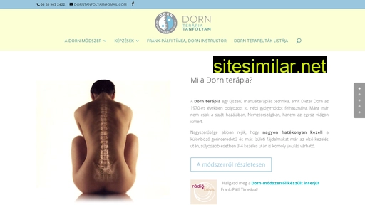 Dorn-terapia-tanfolyam similar sites